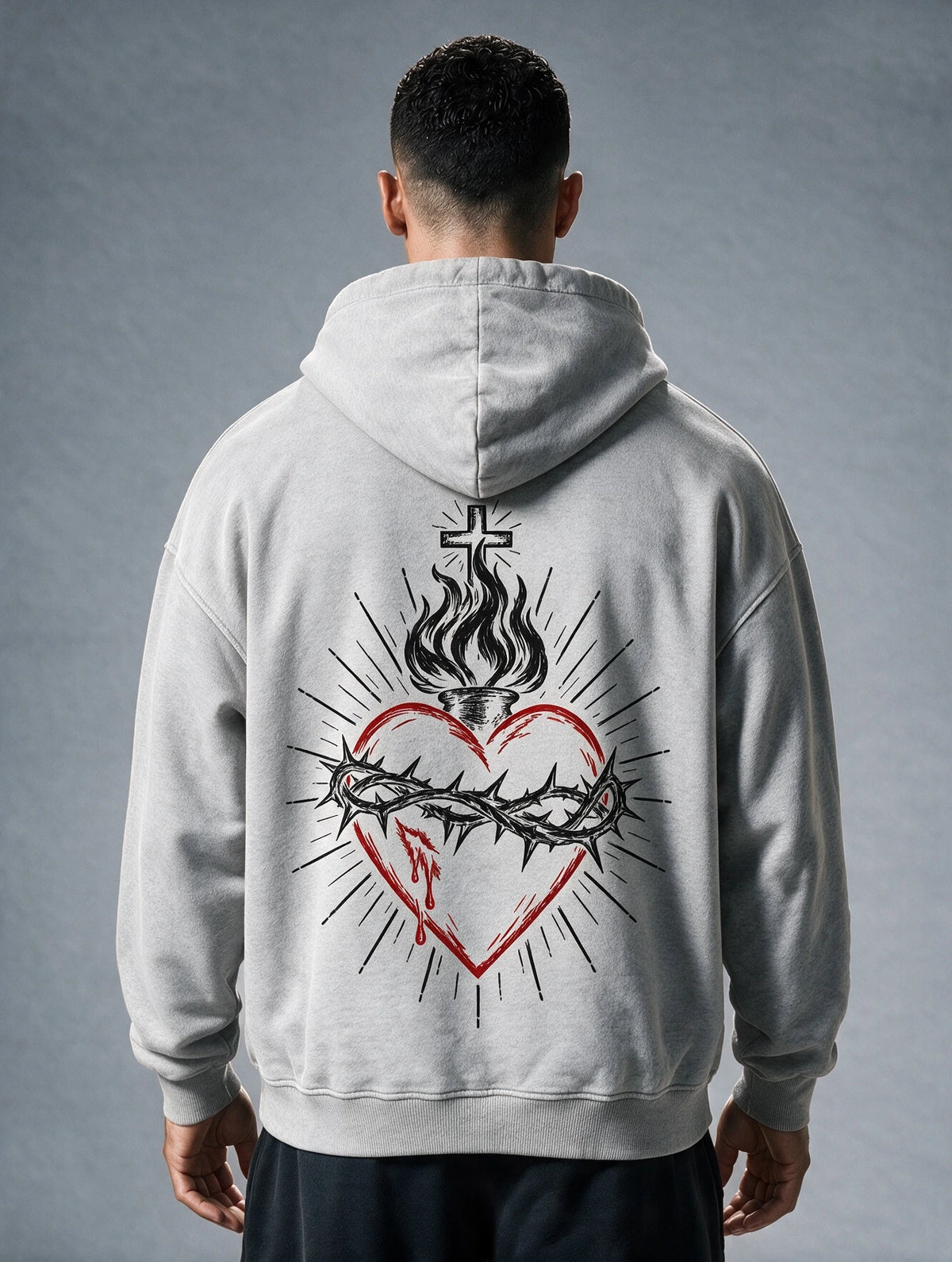 Sacred Heart Heavyweight Hoodie
