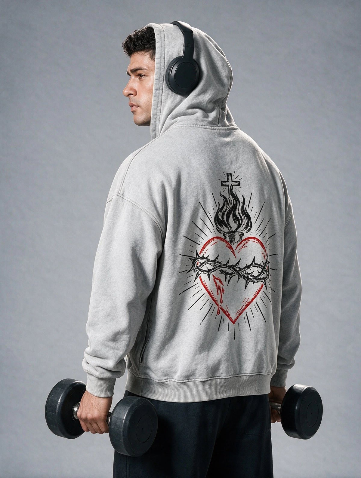 Sacred Heart Heavyweight Hoodie